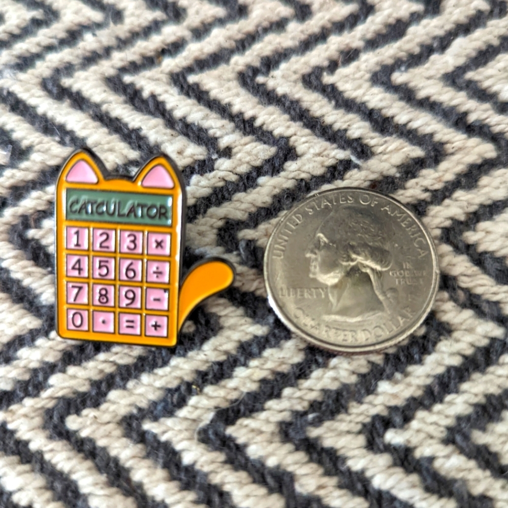 Catculator pin
